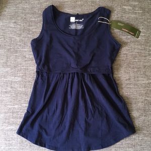 NWT Mothers en Vogue (MEV) Navy Nursing Tank